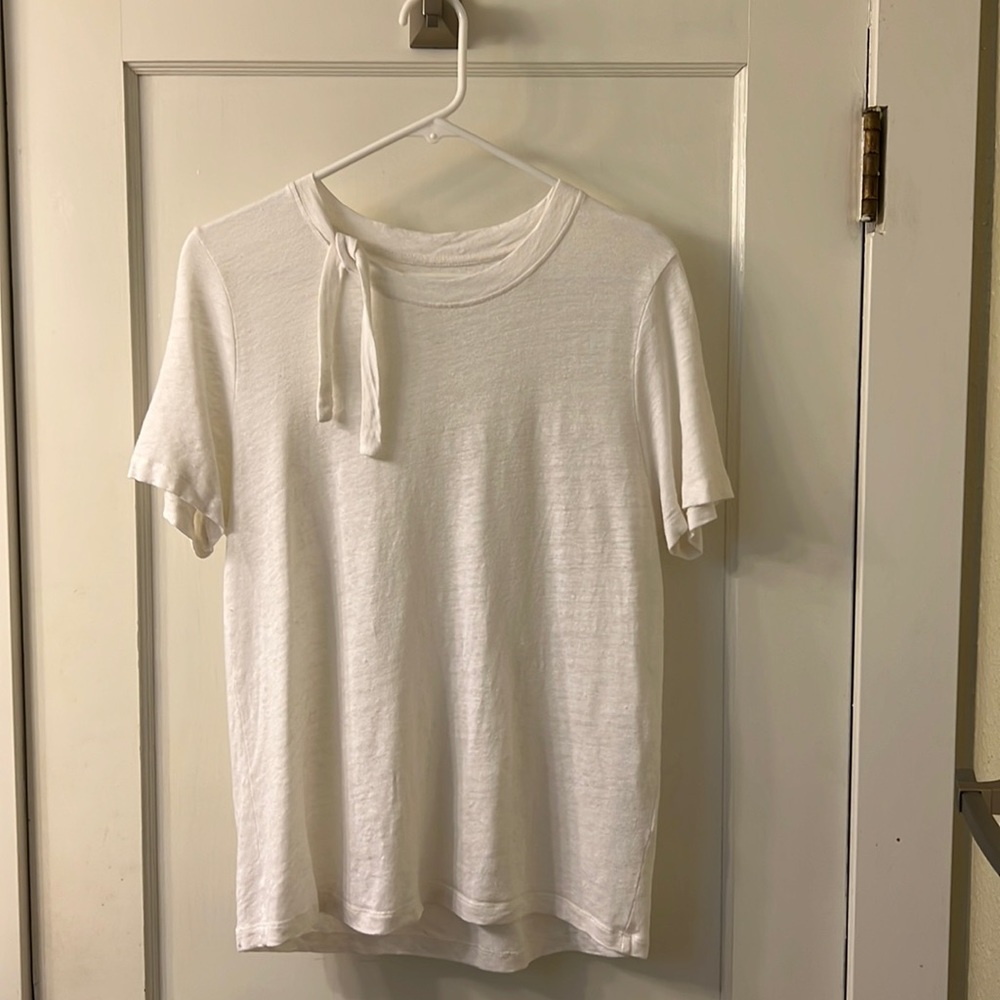 Margaret O’Leary Linen Tie Tee